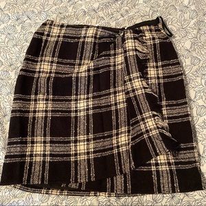 Emanuel Ungaro black and white skirt